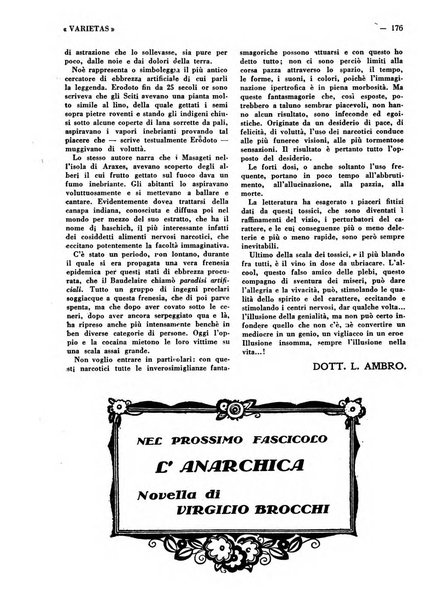 Varietas rivista illustrata