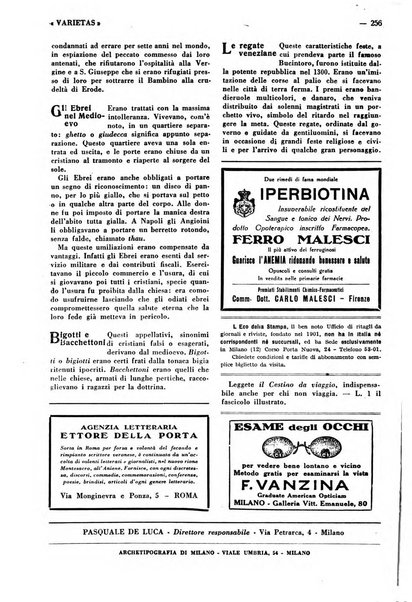 Varietas rivista illustrata