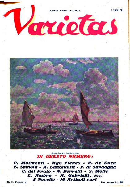 Varietas rivista illustrata