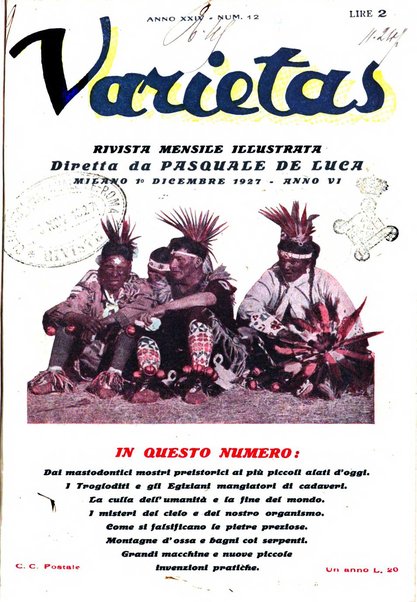 Varietas rivista illustrata