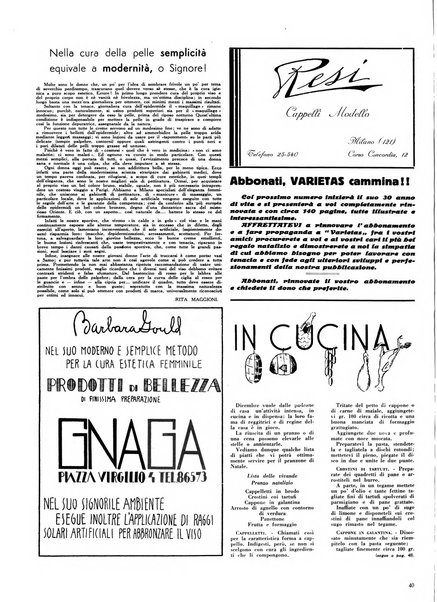 Varietas rivista illustrata