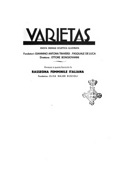 Varietas rivista illustrata