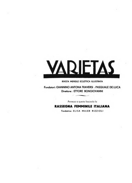 Varietas rivista illustrata