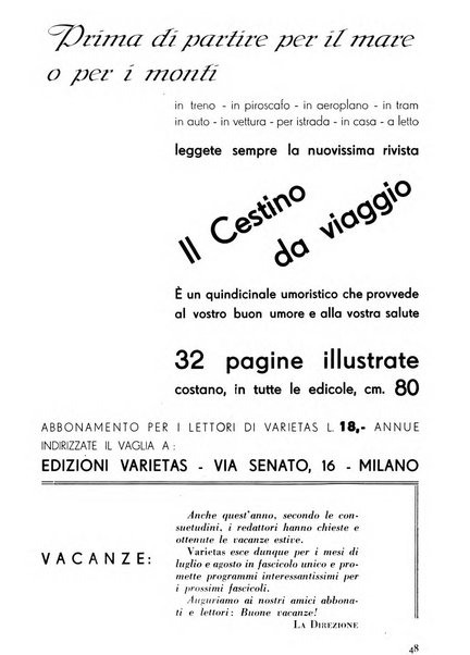 Varietas rivista illustrata