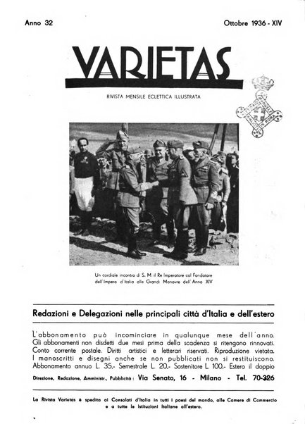 Varietas rivista illustrata