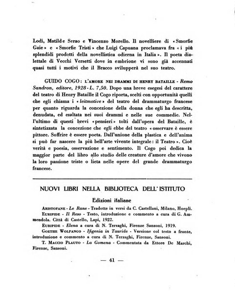 Il bollettino dell'Istituto nazionale del dramma antico Siracusa