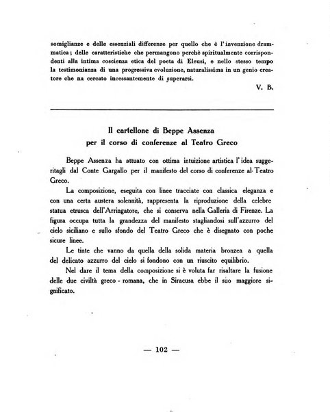 Il bollettino dell'Istituto nazionale del dramma antico Siracusa