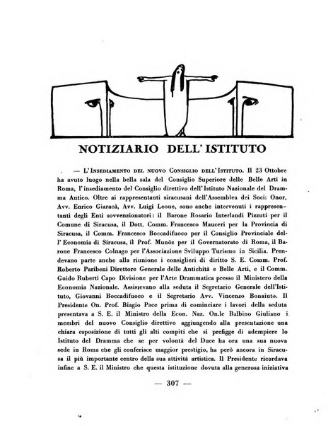 Il bollettino dell'Istituto nazionale del dramma antico Siracusa