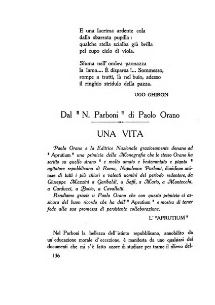 Aprutium rassegna mensile di lettere e d'arte