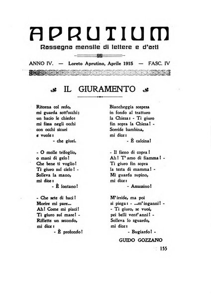 Aprutium rassegna mensile di lettere e d'arte