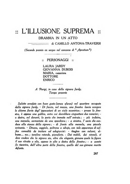 Aprutium rassegna mensile di lettere e d'arte