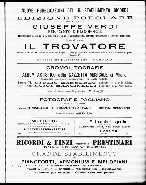 Il trovatore : giornale letterario, artistico, teatrale