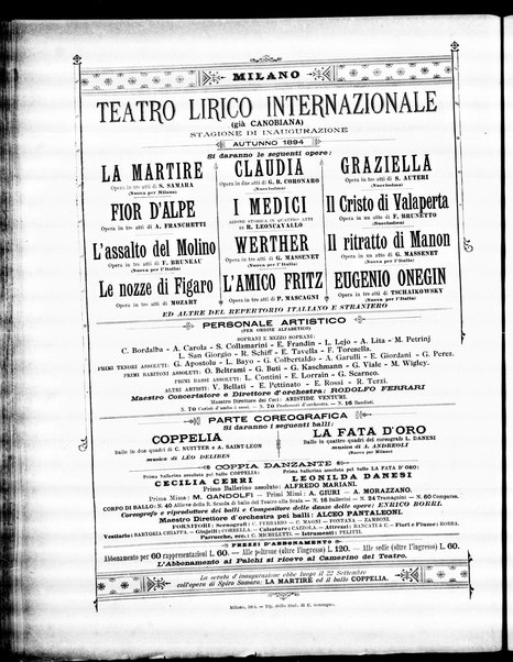 Il trovatore : giornale letterario, artistico, teatrale