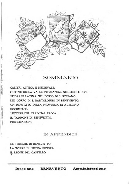 Rivista storica del Sannio