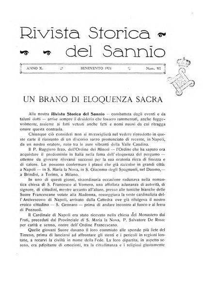 Rivista storica del Sannio