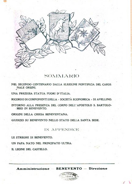 Rivista storica del Sannio