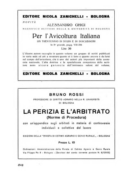 Rivista di estimo agrario e genio rurale