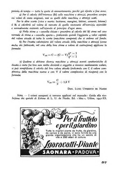 Rivista di estimo agrario e genio rurale