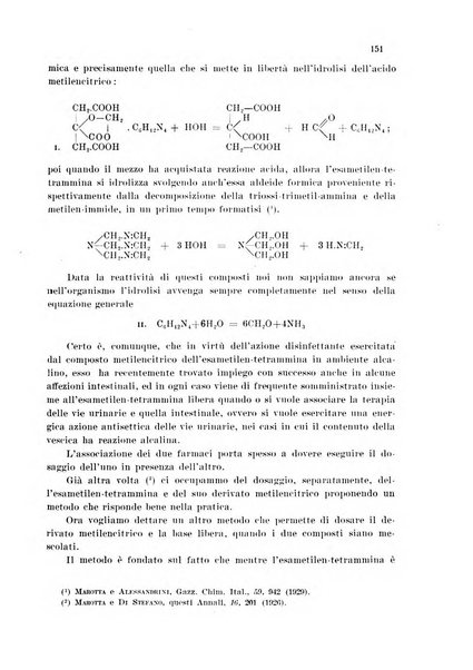 Annali di chimica applicata