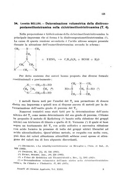 Annali di chimica applicata