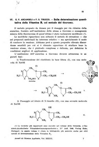 Annali di chimica applicata