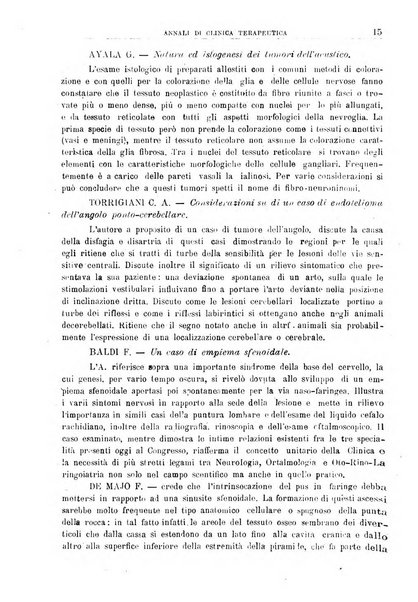 Annali di clinica terapeutica quindicinale di medicina, chirurgia e specialità