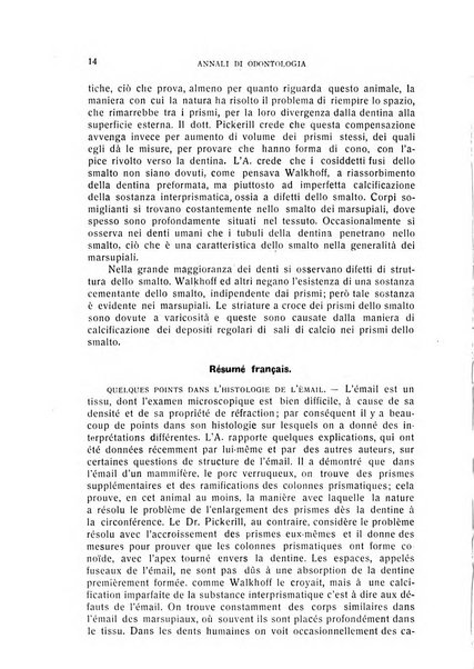 Annali di odontologia periodico mensile