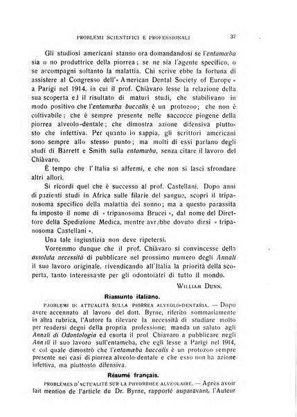 Annali di odontologia periodico mensile