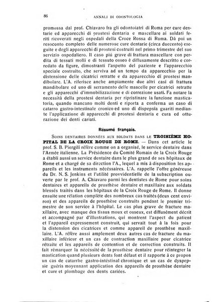 Annali di odontologia periodico mensile