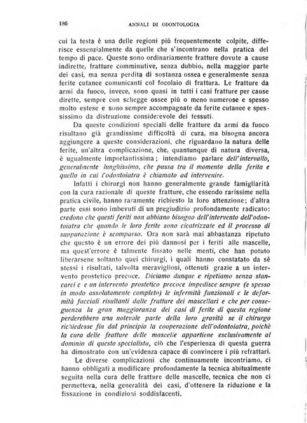 Annali di odontologia periodico mensile