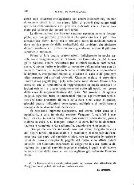 Annali di odontologia periodico mensile