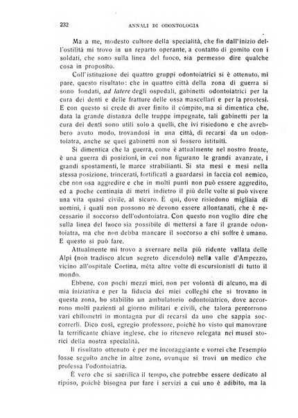 Annali di odontologia periodico mensile