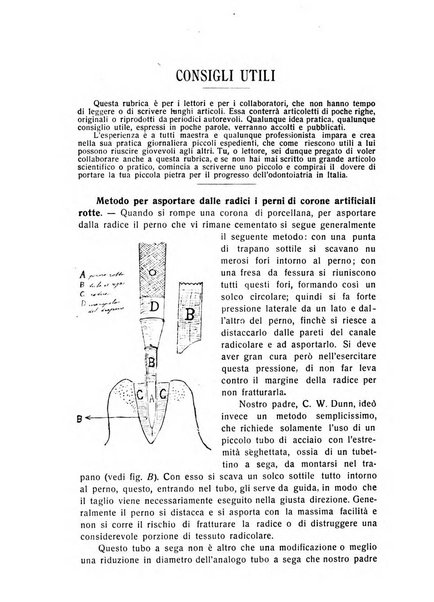 Annali di odontologia periodico mensile