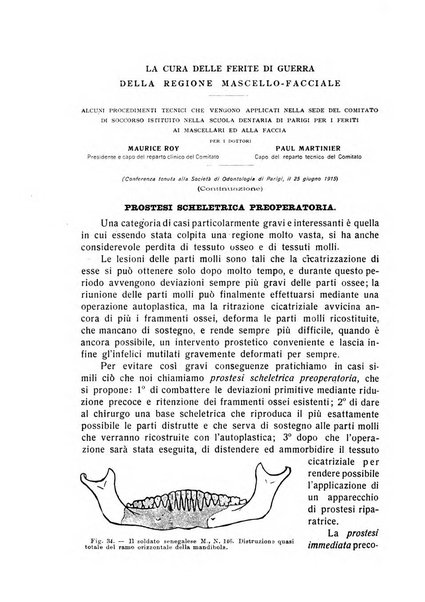 Annali di odontologia periodico mensile