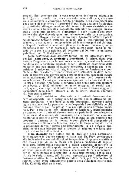 Annali di odontologia periodico mensile