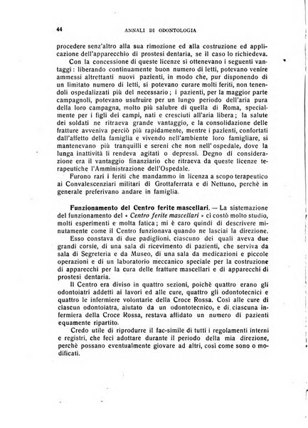 Annali di odontologia periodico mensile