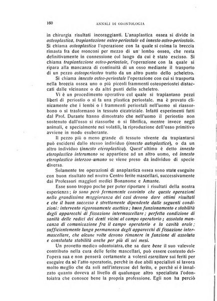 Annali di odontologia periodico mensile