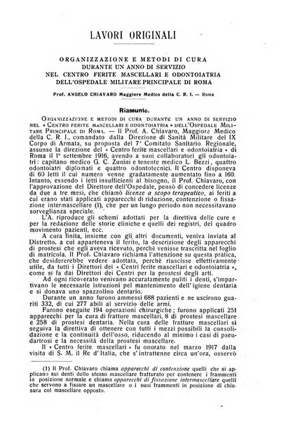 Annali di odontologia periodico mensile