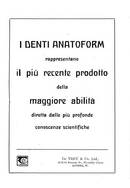 Annali di odontologia periodico mensile