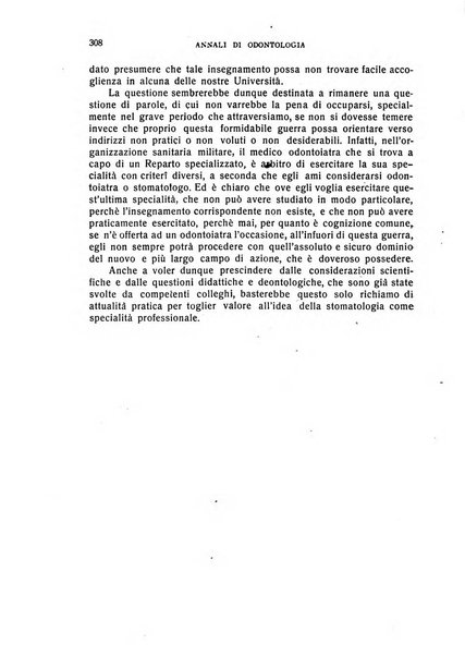 Annali di odontologia periodico mensile