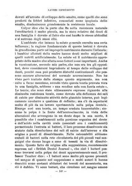 Annali di odontologia periodico mensile