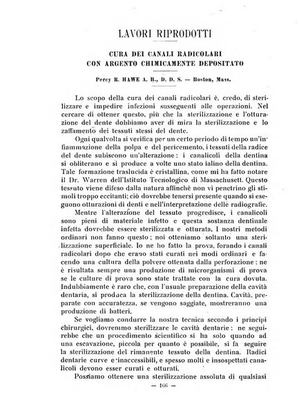 Annali di odontologia periodico mensile