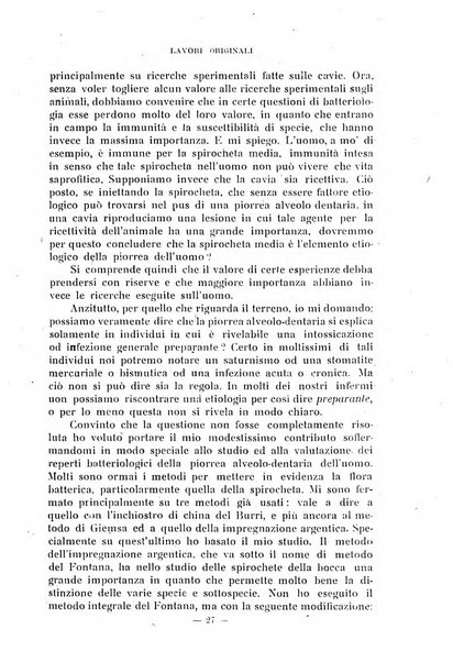 Annali di odontologia periodico mensile