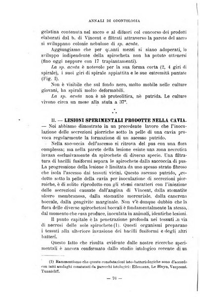 Annali di odontologia periodico mensile