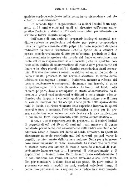 Annali di odontologia periodico mensile