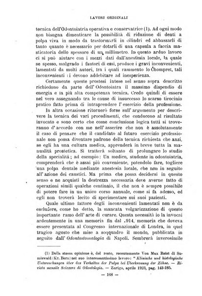 Annali di odontologia periodico mensile