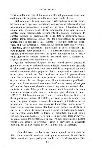 Annali di odontologia periodico mensile