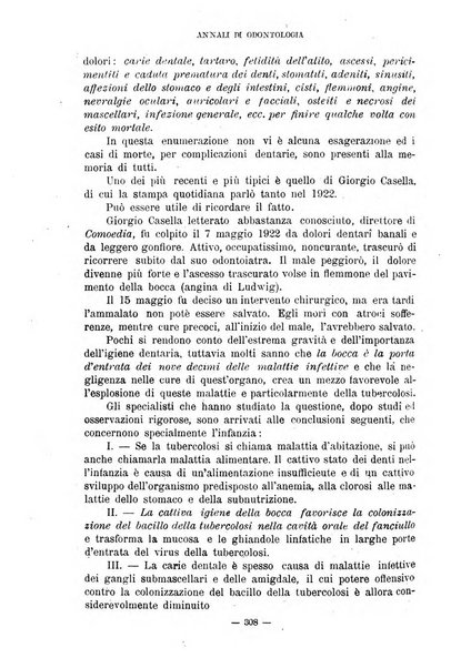 Annali di odontologia periodico mensile