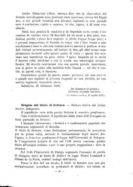 Annali di odontologia periodico mensile