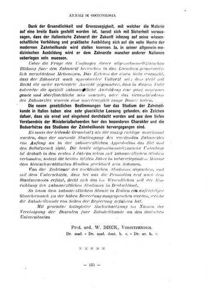 Annali di odontologia periodico mensile